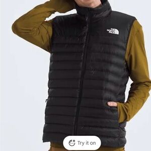 The North Face Men's blue navy Puffer Vest